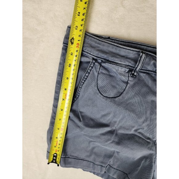 Anthropologie Women's Chino Shorts Size 32 Relaxed Grey - Picture 13 of 13